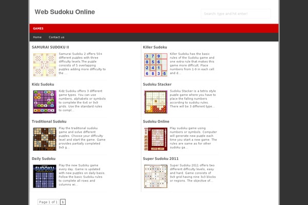 Gemer theme site design template sample