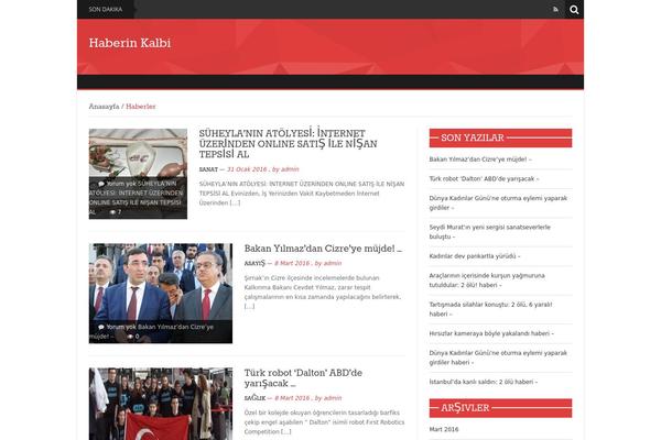 webtasarimankara.eu site used News Mix Light