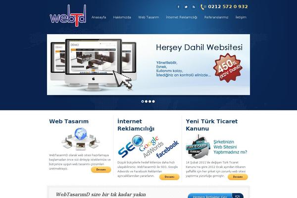 Doover theme site design template sample