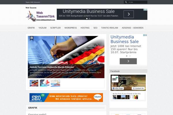 GoodNews theme site design template sample