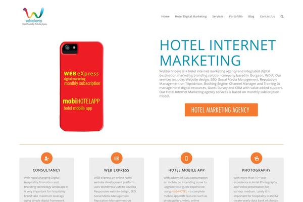 webtechnosys.com site used Enfold