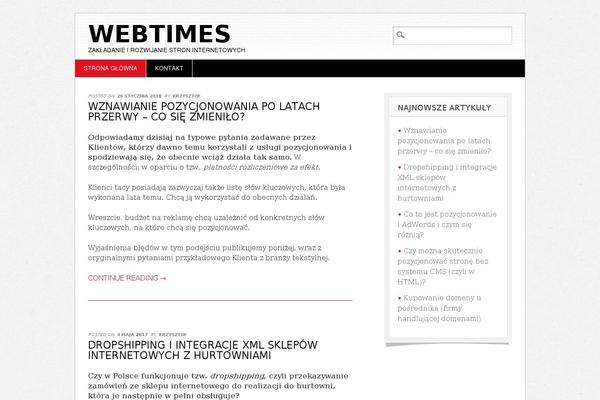 Diginews theme site design template sample