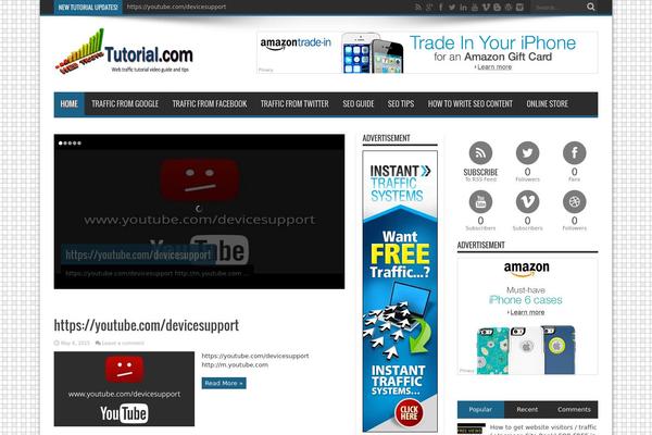 TechNews theme site design template sample
