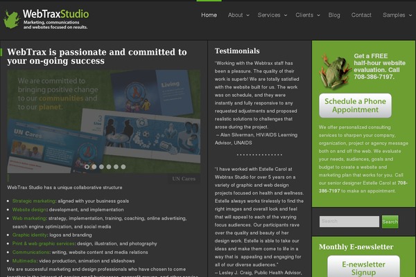 Kirigami theme site design template sample