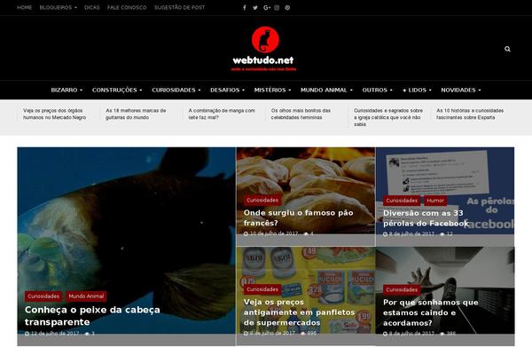 Herald theme site design template sample