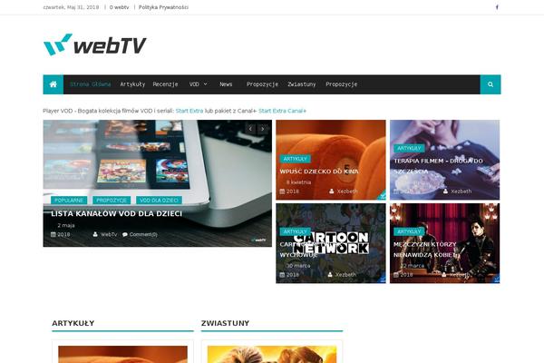 LeetPress theme site design template sample