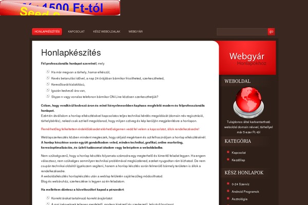 Basic theme site design template sample