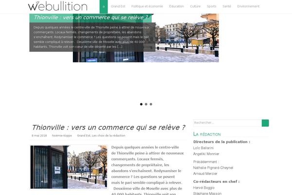 Site using OTW Portfolio Light plugin