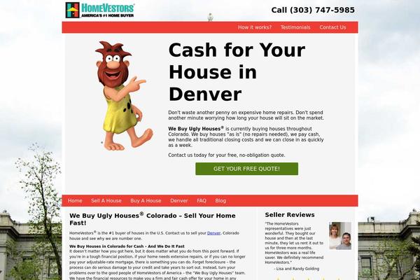 Colorado theme site design template sample