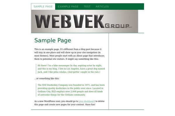 Thesis theme site design template sample