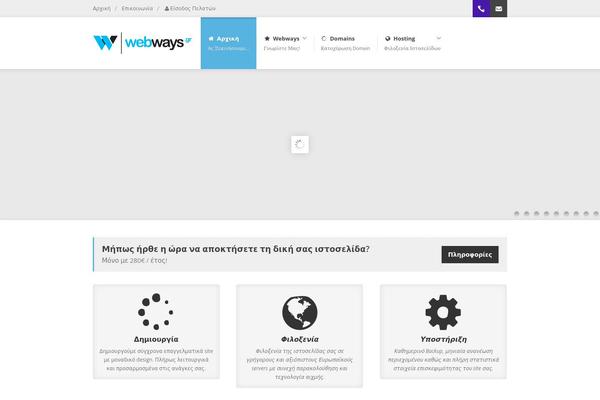 CoWorker theme site design template sample
