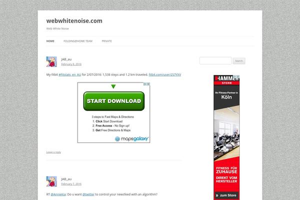 Twentytwelve-child theme site design template sample
