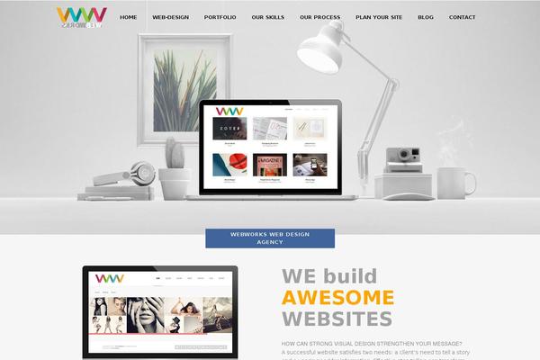 Elision theme site design template sample