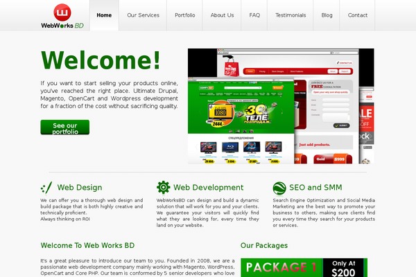 Site using Content-slider plugin