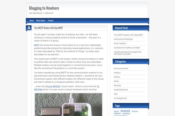 BlogoLife theme site design template sample