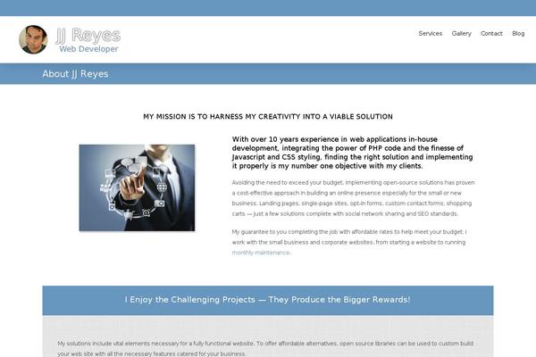 Site using Hustle plugin