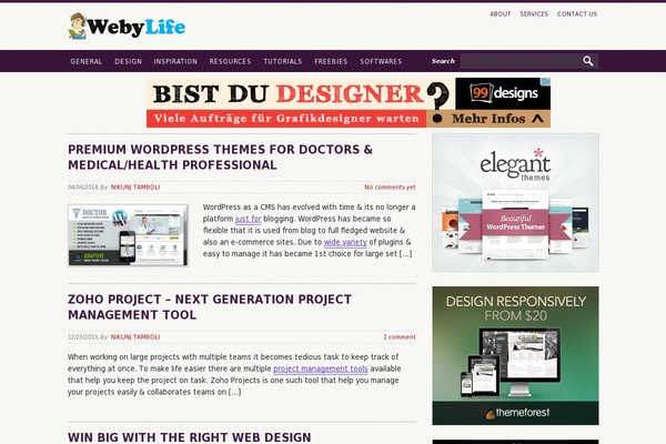 Site using Wiloke-gallery plugin