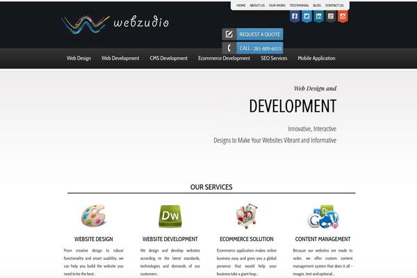 Site using Easy Social Icons plugin