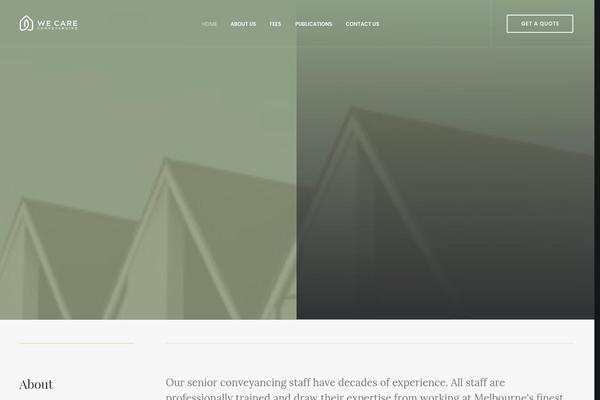 wecare.net.au site used Uncode