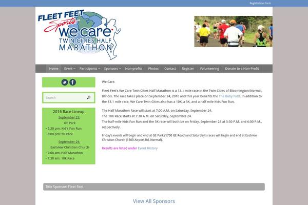 Tempera theme site design template sample