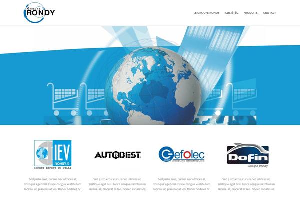 Richer theme site design template sample