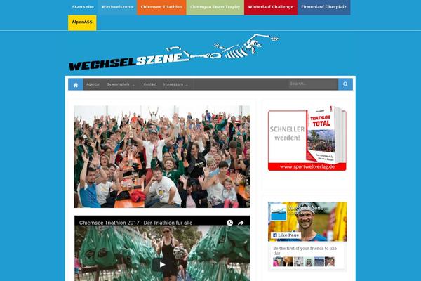 Compasso theme site design template sample