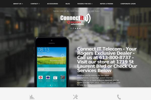 Petrichor theme site design template sample