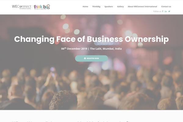Intact theme site design template sample