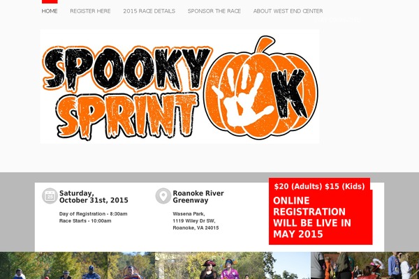 Event Manager theme site design template sample