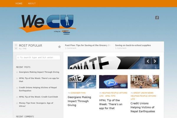 wecublog.org site used Typegrid