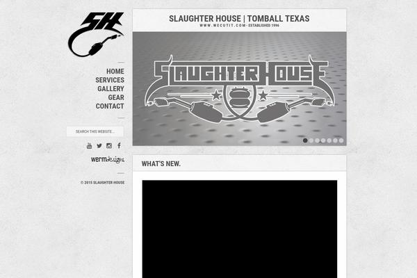 Mercina theme site design template sample