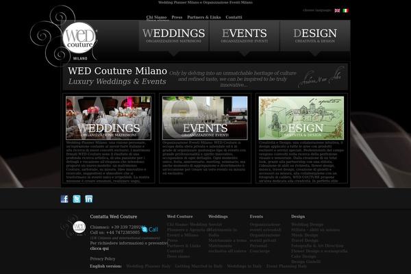 Andrea theme site design template sample