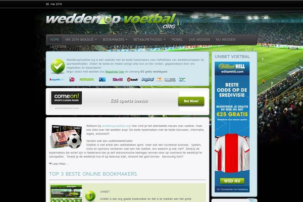 Site using Football Pool plugin