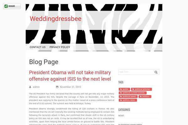 my zebra theme site design template sample