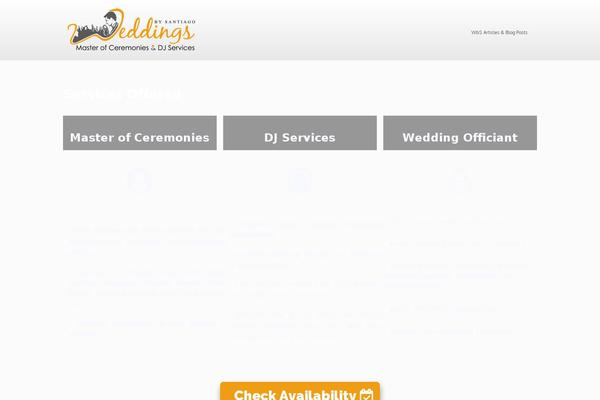 Luxe theme site design template sample