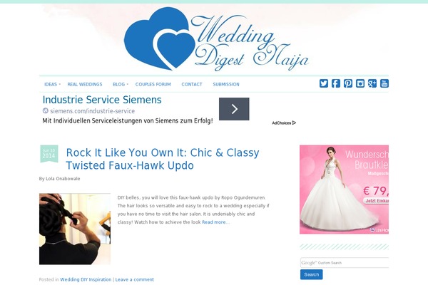 Chamomile WordPress theme, websites list used Chamomile theme Chamomile theme websites examples