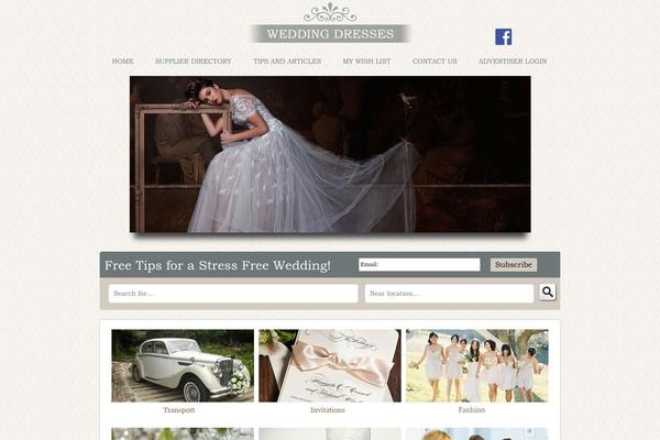 Buzzler theme site design template sample