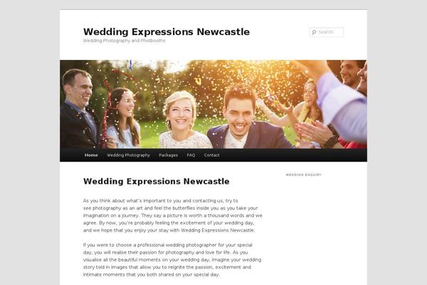 Twentyeleven-child theme site design template sample