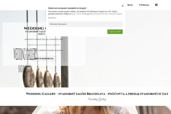 Weddingindustry theme site design template sample