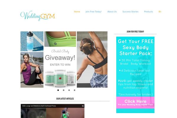 Site using Genesis Sticky Menu plugin