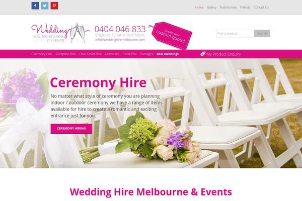 Tripod theme site design template sample