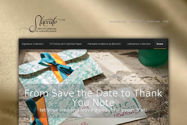 weddinginvitationsbystaccato.com site used Styleshop