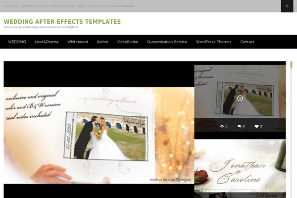 BeeTube theme site design template sample