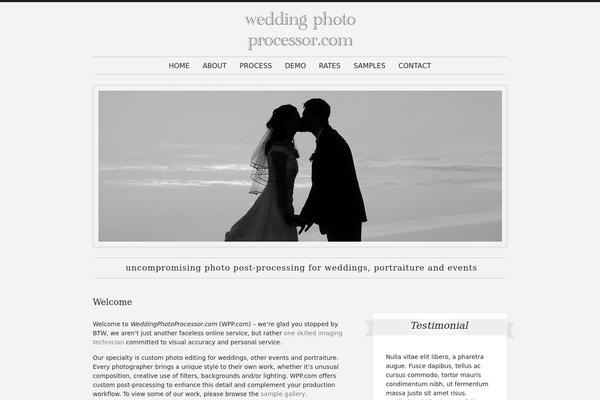 PaperCore theme site design template sample