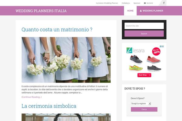 Schema theme site design template sample
