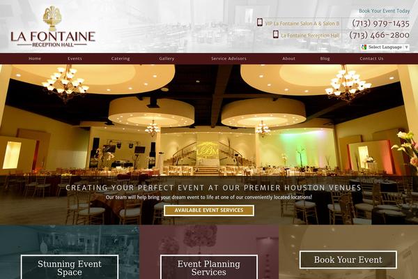 Dandelion theme site design template sample