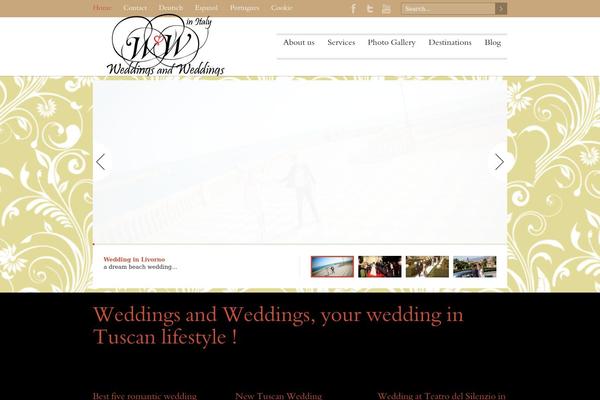 weddingsandweddings.com site used Duotive Three