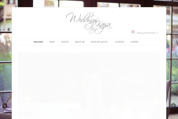 Weddings theme site design template sample