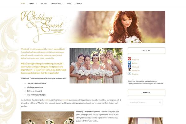 Rosemary theme site design template sample