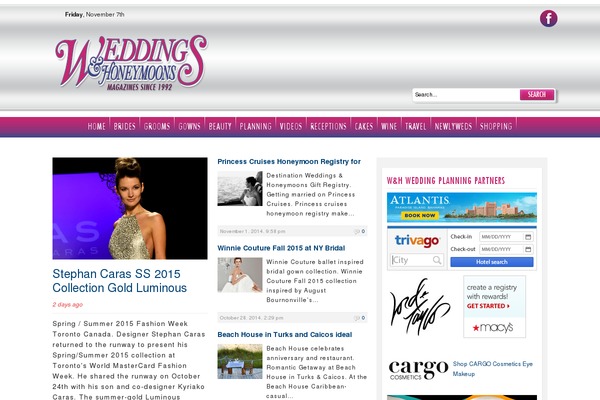 Tribune theme site design template sample